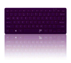 GOJI  GKBMMPP16 Wireless Keyboard - Purple